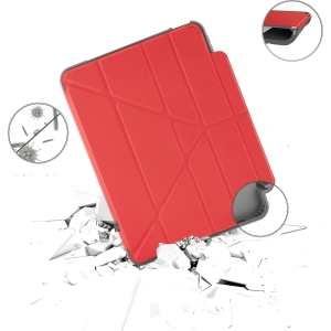 Kup Etui Pipetto Origami No2 Pencil Shield Apple iPad Air 10.9 2020/2022 (4. i 5. generacji) / iPad Air 11 2024 (6. generacji) (czerwony) - PIP027RED - {ean13} - Sklep Home Screen