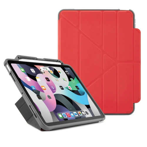 Kup Etui Pipetto Origami No2 Pencil Shield Apple iPad Air 10.9 2020/2022 (4. a 5. generace) / iPad Air 11 2024 (6. generace) (červená) - PIP027RED - {ean13} - Sklep Home Screen