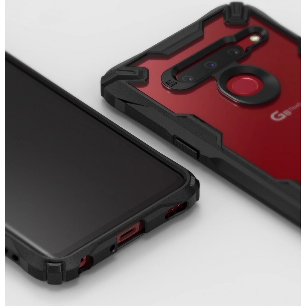 Kup Etui Ringke Fusion-X LG G8 ThinQ Black w najlepszej cenie w Home Screen