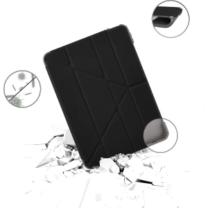 Kup Etui Pipetto Origami No2 Shield Apple iPad Air 10.9 2020/2022 (4. i 5. generacji) / iPad Air 11 2024 (6. generacji) (czarny) - PIP029BLK - {ean13} - Sklep Home Screen