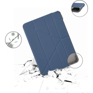 Kup Etui Pipetto Origami No2 Shield Apple iPad Air 10.9 2020/2022 (4. i 5. generacji) / iPad Air 11 2024 (6. generacji) (navy) - PIP030NAV - {ean13} - Sklep Home Screen