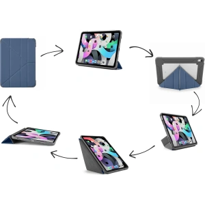 Kup Etui Pipetto Origami No2 Shield Apple iPad Air 10.9 2020/2022 (4. i 5. generacji) / iPad Air 11 2024 (6. generacji) (navy) - PIP030NAV - {ean13} - Sklep Home Screen