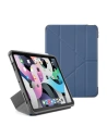 Etui Pipetto Origami No2 Shield Apple iPad Air 10.9 2020/2022 (4. és 5. generáció) / iPad Air 11 2024 (6. generáció) (tengerészkék)