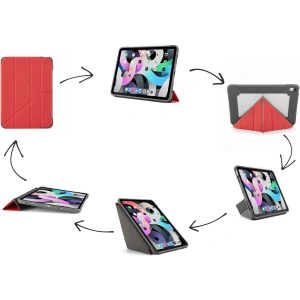 Kup Etui Pipetto Origami Apple iPad Air 10.9 2020/2022 (4. i 5. generacji) / iPad Air 11 2024 (6. generacji) (czerwony) - PIP031RED - {ean13} - Sklep Home Screen