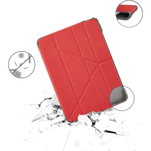 Kup Etui Pipetto Origami Apple iPad Air 10.9 2020/2022 (4. i 5. generacji) / iPad Air 11 2024 (6. generacji) (czerwony) - PIP031RED - {ean13} - Sklep Home Screen