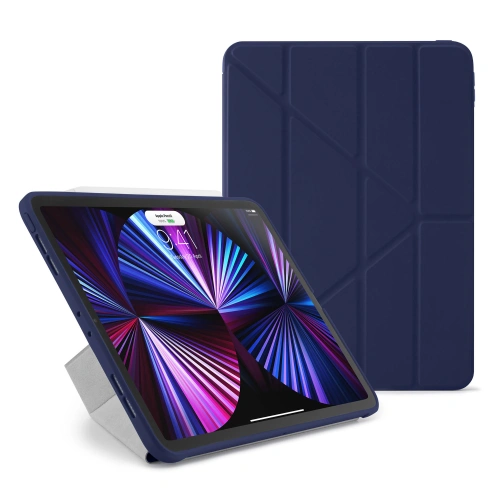 Kup Etui Pipetto Origami No1 Original TPU Apple iPad Pro 11 2018/2020/2021 (1., 2. și 3. generație) (bleu închis) - PIP033NAV - {ean13} - Sklep Home Screen