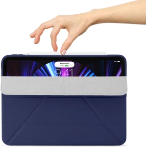 Kup Etui Pipetto Origami No1 Original TPU Apple iPad Pro 11 2018/2020/2021 (1., 2. i 3. generacji) (granatowe) - PIP033NAV - {ean13} - Sklep Home Screen