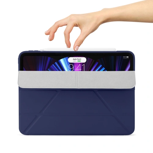 Kup Etui Pipetto Origami No1 Original TPU Apple iPad Pro 11 2018/2020/2021 (1., 2. a 3. generace) (tmavě modré) - PIP033NAV - {ean13} - Sklep Home Screen