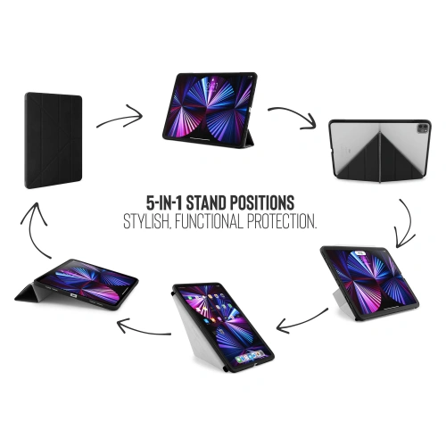Kup Etui Pipetto Origami No1 Original TPU Apple iPad Pro 11 2018/2020/2021 (1., 2. a 3. generace) (černé) - PIP034BLK - {ean13} - Sklep Home Screen