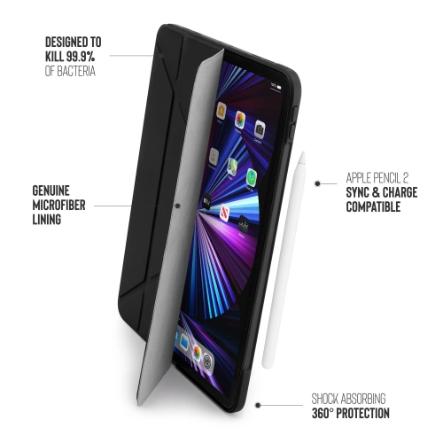Kup Etui Pipetto Origami No1 Original TPU Apple iPad Pro 11 2018/2020/2021 (1., 2. i 3. generacji) (czarny) - PIP034BLK - {ean13} - Sklep Home Screen
