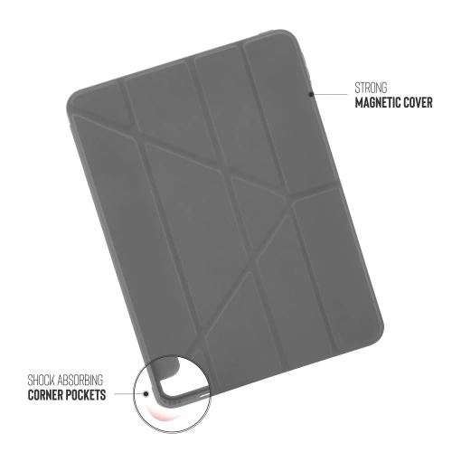 Buy Pipetto Origami No1 Original TPU Apple iPad Pro 11 2018/2020/2021 1, 2, 3 Gen (dark gray) - PIP035GRY - {ean13} - Home Screen Store Europe
