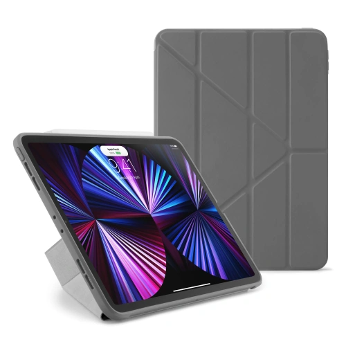 Kup Etui Pipetto Origami No1 Original TPU Apple iPad Pro 11 2018/2020/2021 (1., 2. și 3. generație) (gri închis) - PIP035GRY - {ean13} - Sklep Home Screen