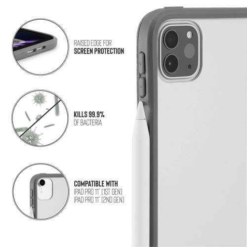 Kup Etui Pipetto Origami No1 Original TPU Apple iPad Pro 11 2018/2020/2021 (1., 2. és 3. generáció) (sötétszürke) - PIP035GRY - {ean13} - Sklep Home Screen