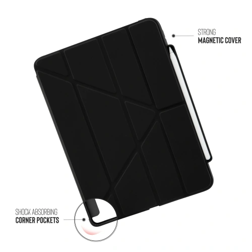 Kup Etui Pipetto Origami No3 Pencil Case Apple iPad Pro 11 2018/2020/2021 (1., 2. a 3. generace) (černý) - PIP036BLK - {ean13} - Sklep Home Screen