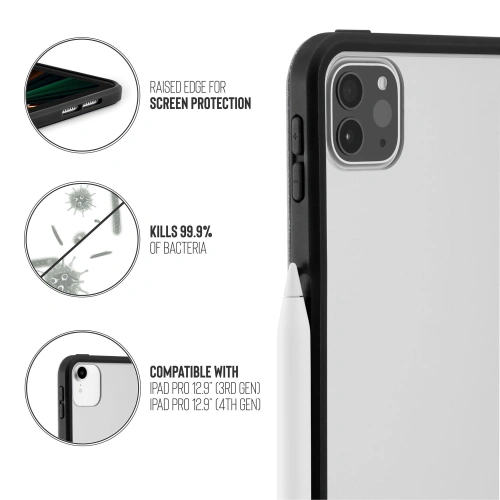 Kup Case Pipetto Origami No1 Original TPU Apple iPad Pro 12.9 2018/2020/2021 (3., 4. und 5. Generation) (schwarz) - PIP038BLK - {ean13} - Sklep Home Screen