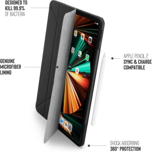 Kup Etui Pipetto Origami No1 Original TPU Apple iPad Pro 12.9 2018/2020/2021 (3., 4. i 5. generacji) (czarny) - PIP038BLK - {ean13} - Sklep Home Screen