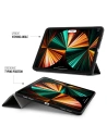 Kup Etui Pipetto Origami No1 Original TPU Apple iPad Pro 12.9 2018/2020/2021 (3., 4. a 5. generace) (černé) - PIP038BLK - {ean13} - Sklep Home Screen