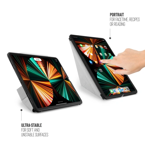 Kup Etui Pipetto Origami No1 Original TPU Apple iPad Pro 12.9 2018/2020/2021 (generatia 3, 4 si 5) (negru) - PIP038BLK - {ean13} - Sklep Home Screen
