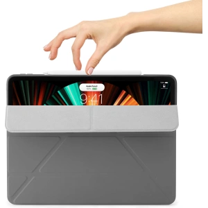 Kup Etui Pipetto Origami No1 Original TPU Apple iPad Pro 12.9 2018/2020/2021 (3., 4. i 5. generacji) (ciemnoszary) - PIP039GRY - {ean13} - Sklep Home Screen