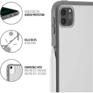 Kup Etui Pipetto Origami No1 Original TPU Apple iPad Pro 12.9 2018/2020/2021 (3., 4. i 5. generacji) (ciemnoszary) - PIP039GRY - {ean13} - Sklep Home Screen