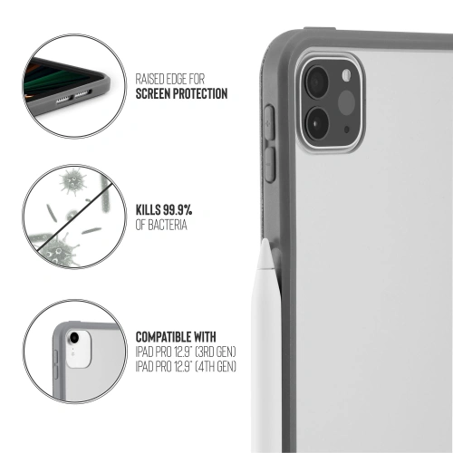 Kup Etui Pipetto Origami No1 Original TPU Apple iPad Pro 12.9 2018/2020/2021 (3., 4. és 5. generáció) (sötétszürke) - PIP039GRY - {ean13} - Sklep Home Screen