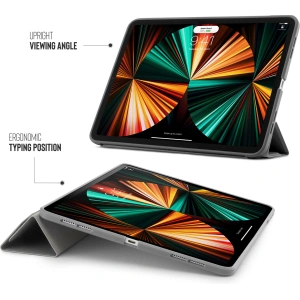 Kup Etui Pipetto Origami No1 Original TPU Apple iPad Pro 12.9 2018/2020/2021 (3., 4. i 5. generacji) (ciemnoszary) - PIP039GRY - {ean13} - Sklep Home Screen