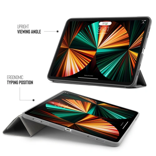 Kup Etui Pipetto Origami No1 Original TPU Apple iPad Pro 12.9 2018/2020/2021 (3., 4. a 5. generace) (tmavě šedá) - PIP039GRY - {ean13} - Sklep Home Screen