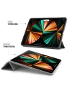 Kup Etui Pipetto Origami No1 Original TPU Apple iPad Pro 12.9 2018/2020/2021 (3., 4. a 5. generace) (tmavě šedá) - PIP039GRY - {ean13} - Sklep Home Screen