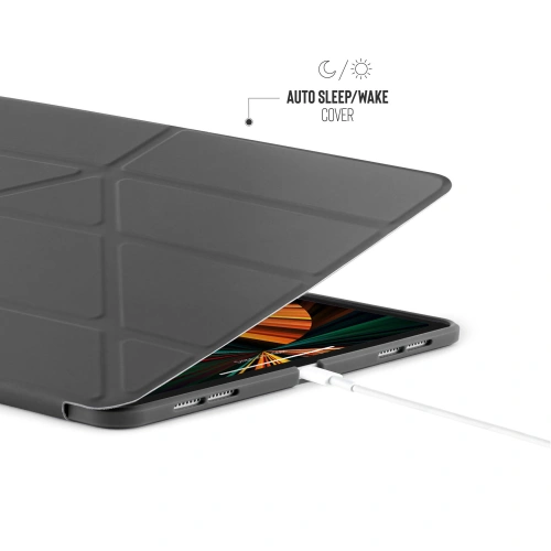 Kup Etui Pipetto Origami No1 Original TPU Apple iPad Pro 12.9 2018/2020/2021 (3., 4. a 5. generace) (tmavě šedá) - PIP039GRY - {ean13} - Sklep Home Screen