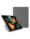 Etui Pipetto Origami No1 Original TPU Apple iPad Pro 12.9 2018/2020/2021 (3., 4. a 5. generace) (tmavě šedá)