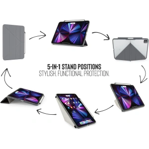 Kup Etui Pipetto Origami No3 Pencil Case Apple iPad Pro 11 2018/2020/2021 (1., 2. i 3. generacji) (ciemnoszary) - PIP037GRY - {ean13} - Sklep Home Screen
