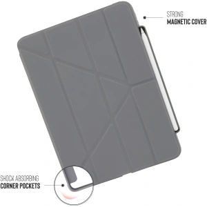 Kup Etui Pipetto Origami No3 Pencil Case Apple iPad Pro 11 2018/2020/2021 (1., 2. i 3. generacji) (ciemnoszary) - PIP037GRY - {ean13} - Sklep Home Screen