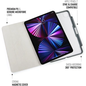 Kup Etui Pipetto Origami No3 Pencil Case Apple iPad Pro 11 2018/2020/2021 (1., 2. i 3. generacji) (ciemnoszary) - PIP037GRY - {ean13} - Sklep Home Screen