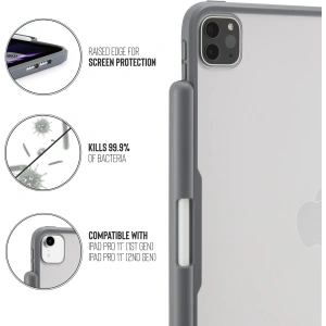 Kup Etui Pipetto Origami No3 Ceruza tartó Apple iPad Pro 11 2018/2020/2021 (1., 2. és 3. generáció) (sötétszürke) - PIP037GRY - {ean13} - Sklep Home Screen