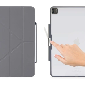 Kup Etui Pipetto Origami No3 Pencil Case Apple iPad Pro 11 2018/2020/2021 (1., 2. i 3. generacji) (ciemnoszary) - PIP037GRY - {ean13} - Sklep Home Screen