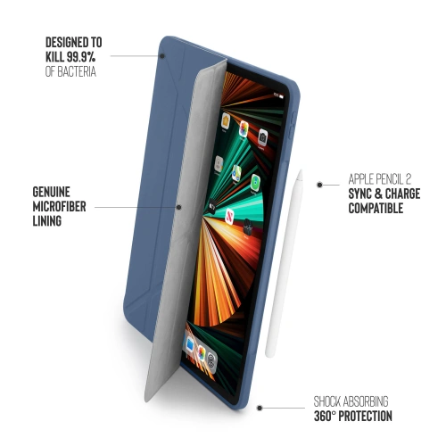Kup Etui Pipetto Origami No1 Original TPU Apple iPad Pro 12.9 2018/2020/2021 (3., 4. a 5. generace) (námořnická) - PIP040NAV - {ean13} - Sklep Home Screen