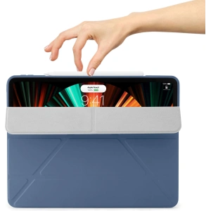 Kup Etui Pipetto Origami No1 Original TPU Apple iPad Pro 12.9 2018/2020/2021 (3., 4. i 5. generacji) (navy) - PIP040NAV - {ean13} - Sklep Home Screen