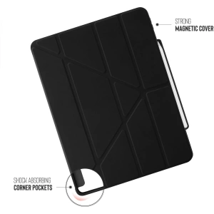 Kup Etui Pipetto Origami No3 pentru creion Apple iPad Pro 12.9 2018/2020/2021 (a 3-a, a 4-a și a 5-a generație) (negru) - PIP042BLK - {ean13} - Sklep Home Screen