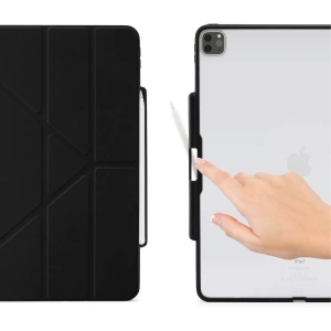Kup Etui Pipetto Origami No3 Pencil Case Apple iPad Pro 12.9 2018/2020/2021 (3., 4. i 5. generacji) (czarny) - PIP042BLK - {ean13} - Sklep Home Screen