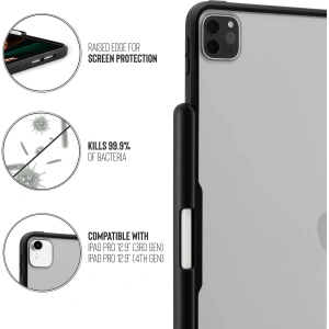 Kup Etui Pipetto Origami No3 Pencil Case Apple iPad Pro 12.9 2018/2020/2021 (3., 4. i 5. generacji) (czarny) - PIP042BLK - {ean13} - Sklep Home Screen