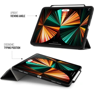 Kup Etui Pipetto Origami No3 Pencil Case Apple iPad Pro 12.9 2018/2020/2021 (3., 4. i 5. generacji) (czarny) - PIP042BLK - {ean13} - Sklep Home Screen