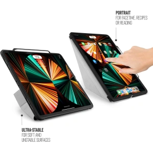 Kup Etui Pipetto Origami No3 Pencil Case Apple iPad Pro 12.9 2018/2020/2021 (3., 4. i 5. generacji) (czarny) - PIP042BLK - {ean13} - Sklep Home Screen