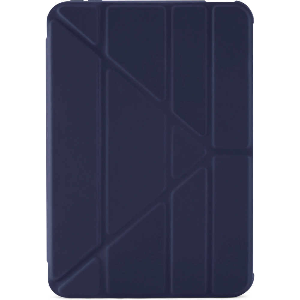 Etui Pipetto Origami No1 Original TPU Apple iPad mini 2021 (6. generacji) / iPad mini 8.3" 2024 (7. generacji) (granatowe)