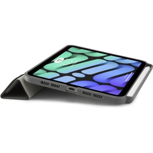 Kup Etui Pipetto Origami No3 Pencil Case Apple iPad mini 2021 (6. generacji) / iPad mini 8.3" 2024 (7. generacji) (ciemnoszary) - PIP050GRY - {ean13} - Sklep Home Screen