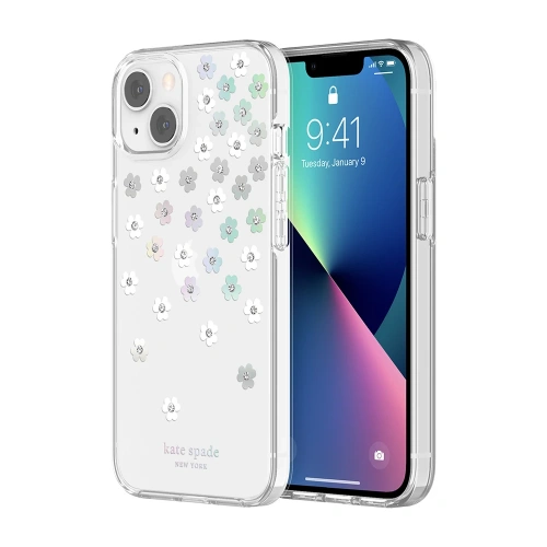 Kup Case Kate Spade New York Hardshell Apple iPhone 13 mini (Verstreute Blumen) - KAT001SCAFLO - {ean13} - Sklep Home Screen
