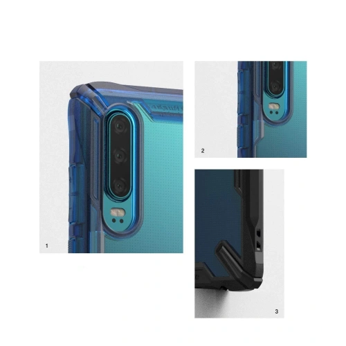 Buy Ringke Fusion-X Huawei P30 Space Blue - RGK872BLU - {ean13} - Home Screen Store Europe