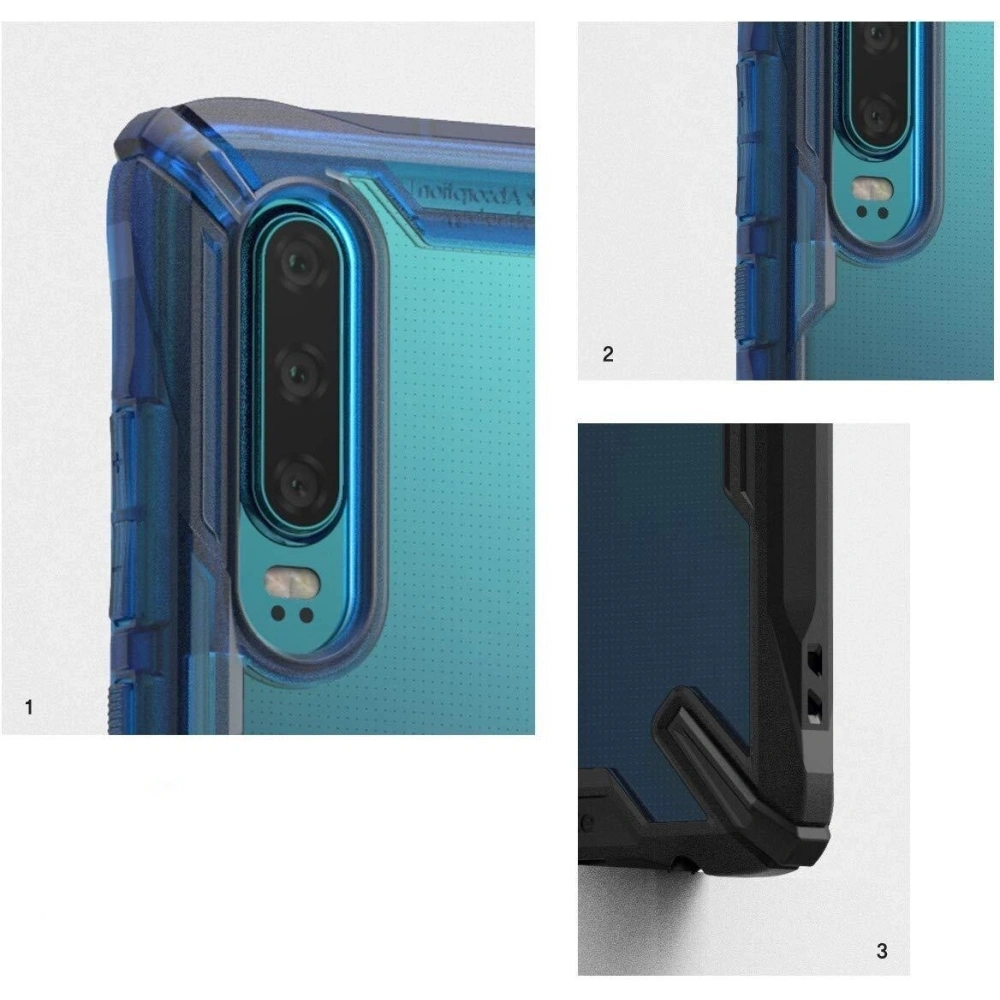 Kup Etui Ringke Fusion-X Huawei P30 Black w najlepszej cenie w Home Screen