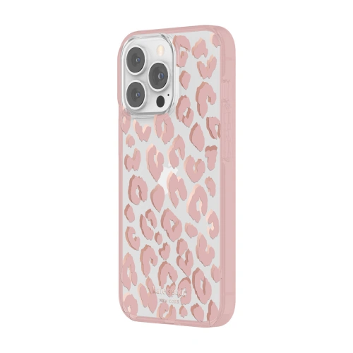 Kup Carcasa Kate Spade New York Hardshell pentru Apple iPhone 13 Pro (City Leopard Pink) - KAT012CITLEOPNK - {ean13} - Sklep Home Screen