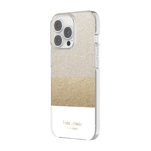 Kup Case Kate Spade New York Hardshell für Apple iPhone 13 Pro (Glitter Block Weiß) - KAT013GLIBLKWHT - {ean13} - Sklep Home Screen