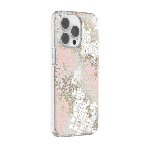 Kup Kate Spade New York Hardshell tok Apple iPhone 13 Pro (Többszínű Virágos Rózsaszín) - KAT014MULFLOBLU - {ean13} - Sklep Home Screen